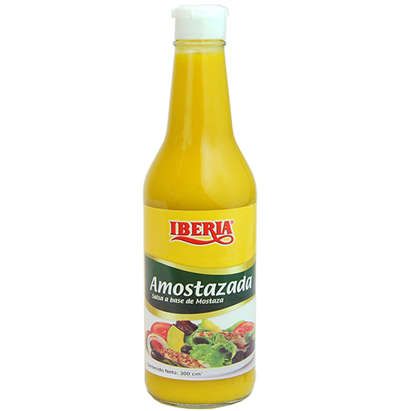 SALSA IBERIA AMOSTAZADA 300CC