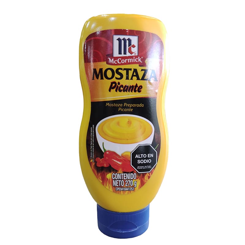 MOSTAZA PICANTE MCCORMICK 275 GR