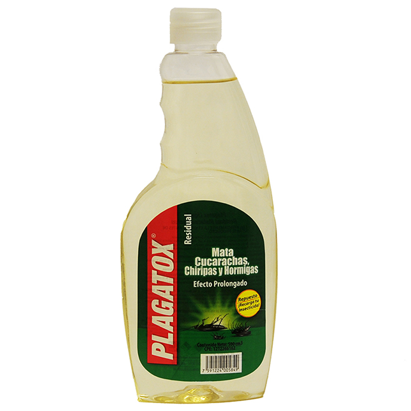 INSECTICIDA PLAGATOX LIQUIDO DE 500 CM3
