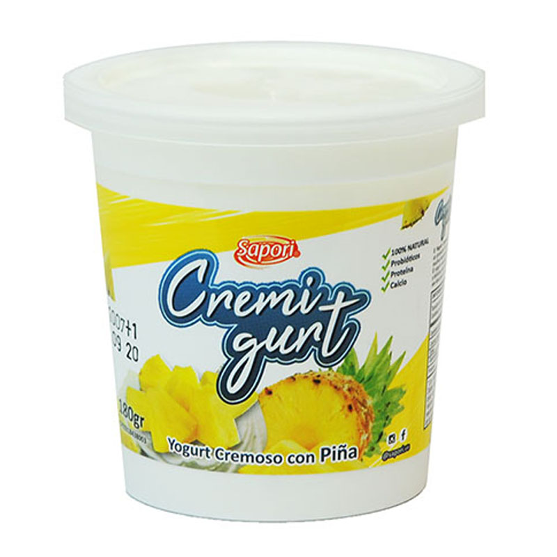 YOGURT CREMIGURT FIRME PIÑA 180 GR
