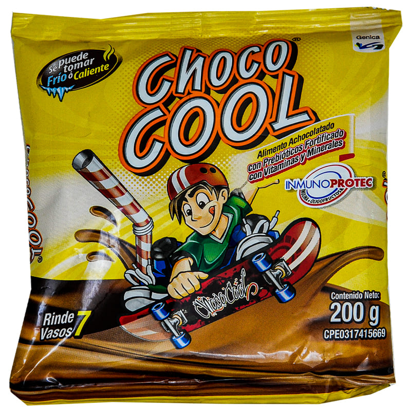 ALIMENTO ACHOCOLATADO CHOCO COOL 200G