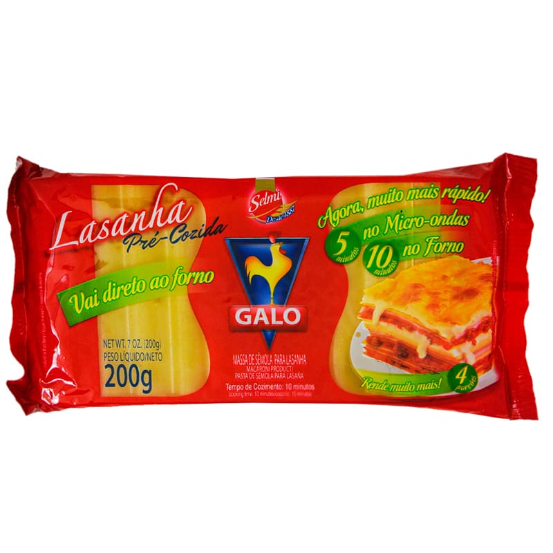 LAZAÑA GALO 200G