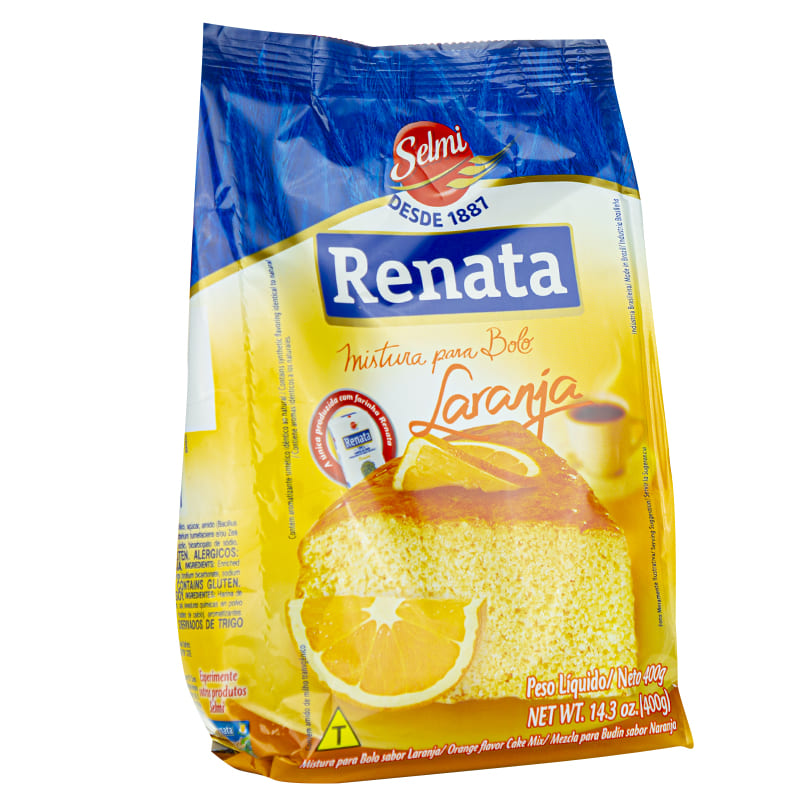 MEZCLA PARA TORTAS RENATA DE NARANJA 400 GR
