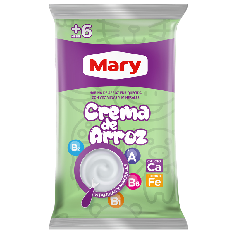 CREMA DE ARROZ  MARY 450 GR BOLSA