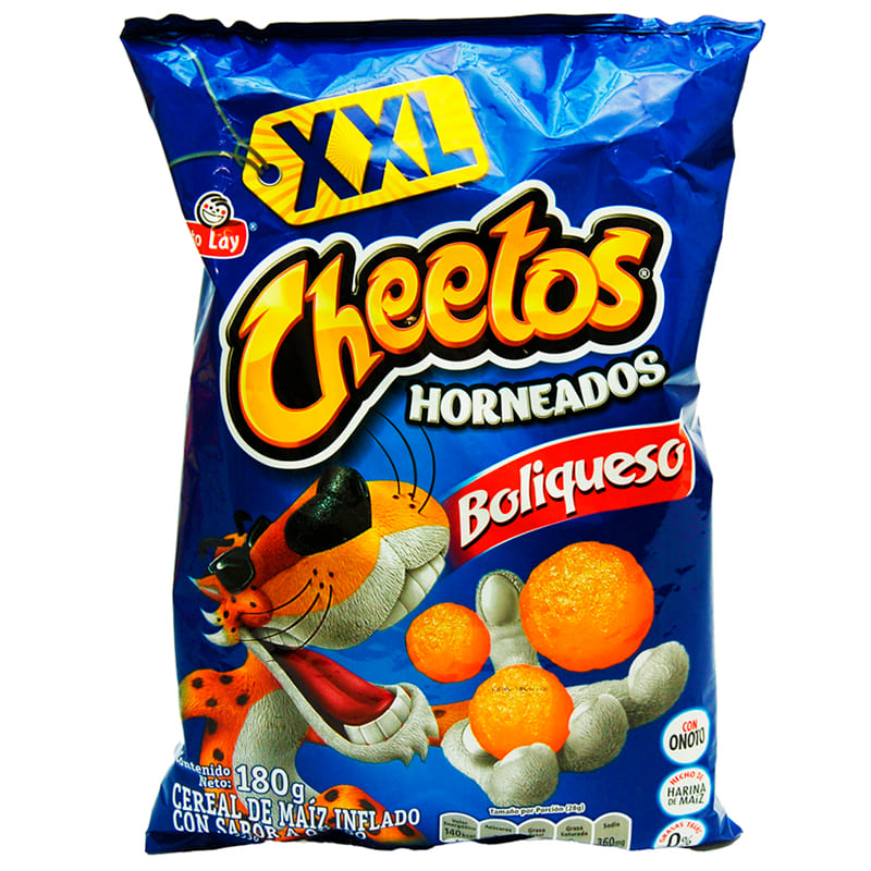 CHEETOS BOLIQUESO XXL 180GR