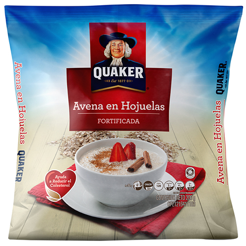 AVENA FORTIFICADA QUAKER 200 GR.