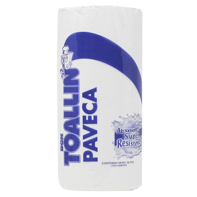 TOALLIN PAVECA ROLLO DE 50 HOJAS 