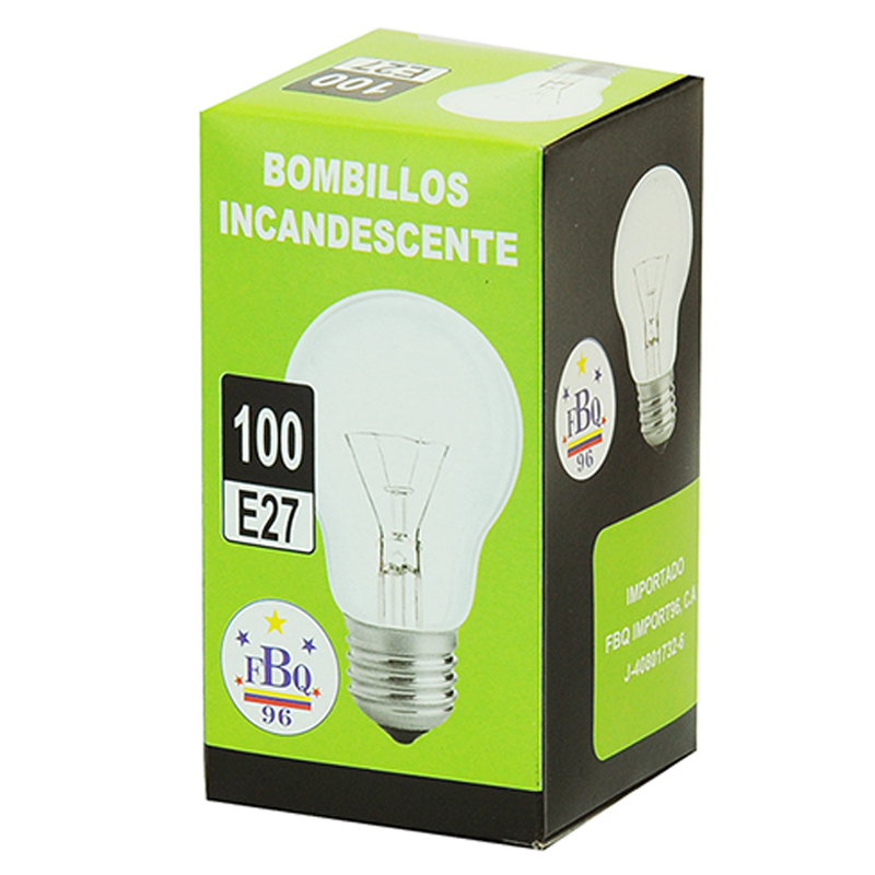 BOMBILLO FBQ 23W INCANDESCENTE LUZ AMARILLA
