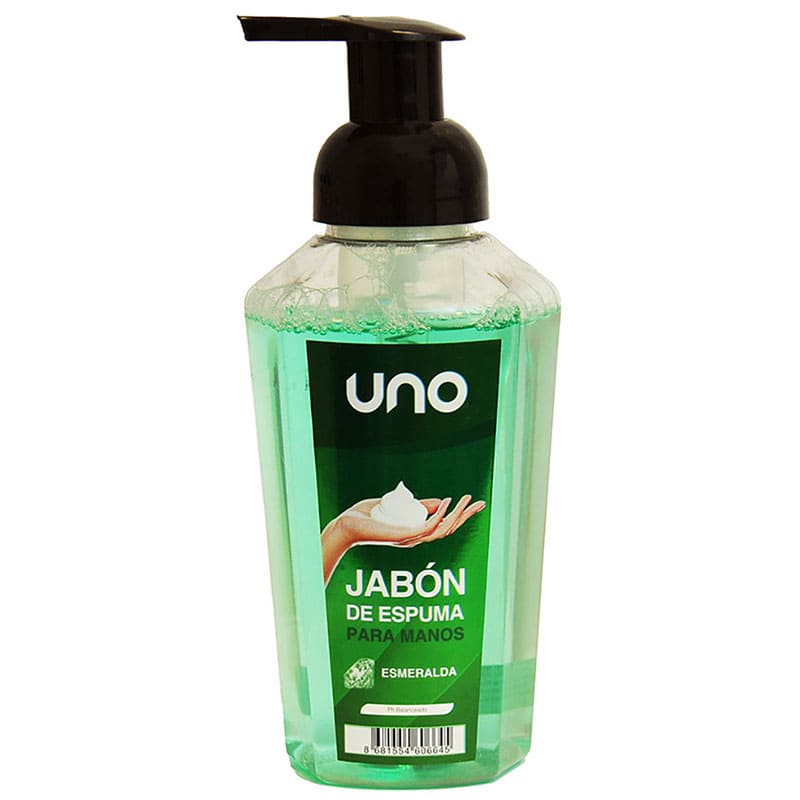 JABÓN LIQUIDO UNO ESMERALDA 400 ML