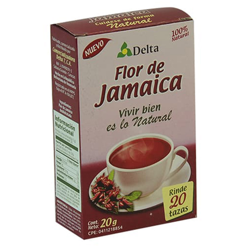 TÉ FLOR DE JAMAICA DELTA 20GR