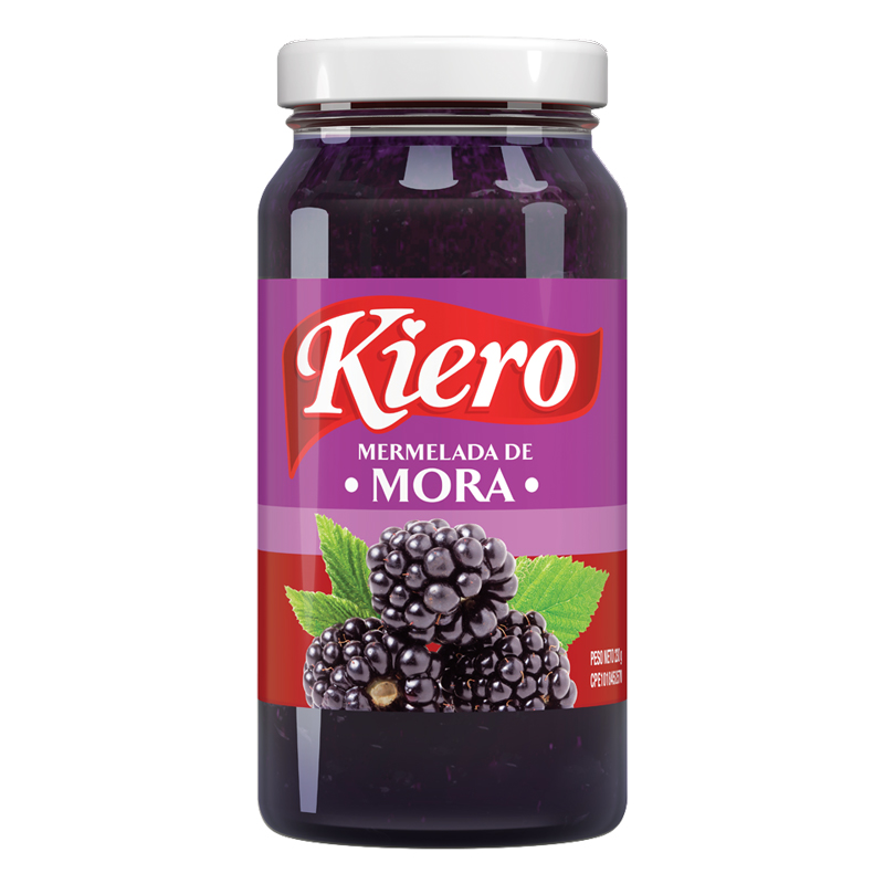 KIERO MERMELADA DE MORA 230 GR