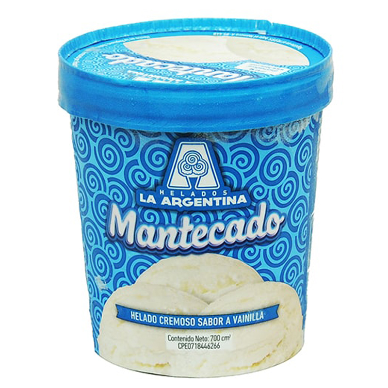 HELADO DE MANTECADO LA ARGENTINA 700CC