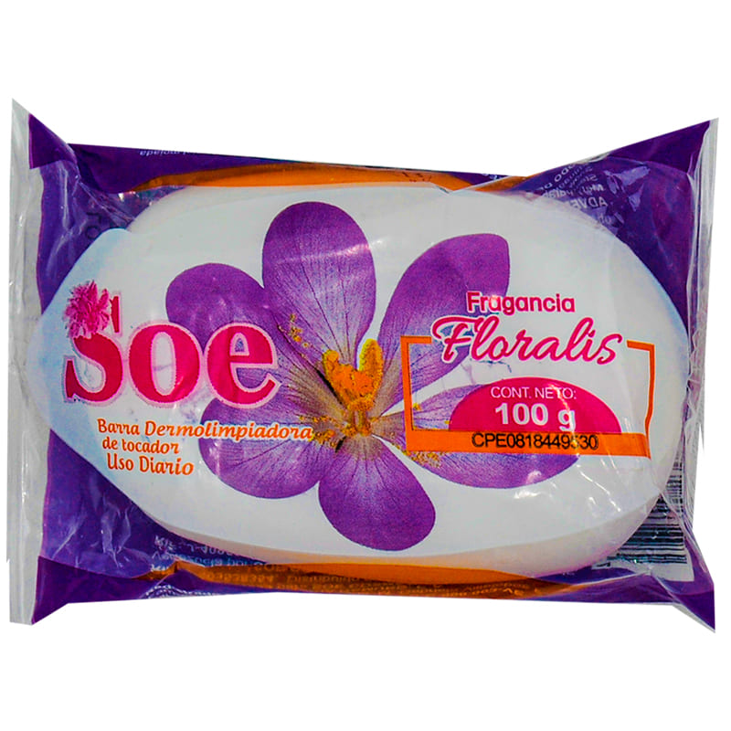 JABÓN TOCADOR SOE FLORALIS 100 GR