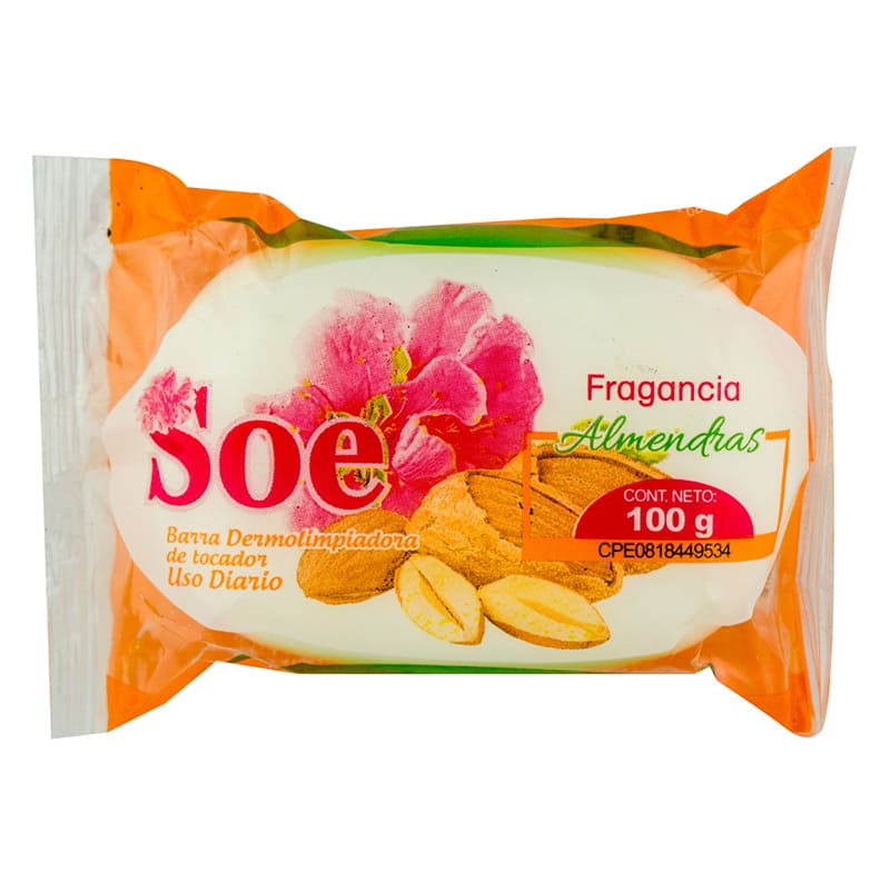 JABÓN SOE ALMENDRAS 100 GR