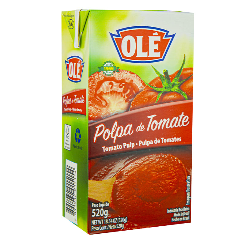 OLÉ SALSA DE TOMATE 520 GR