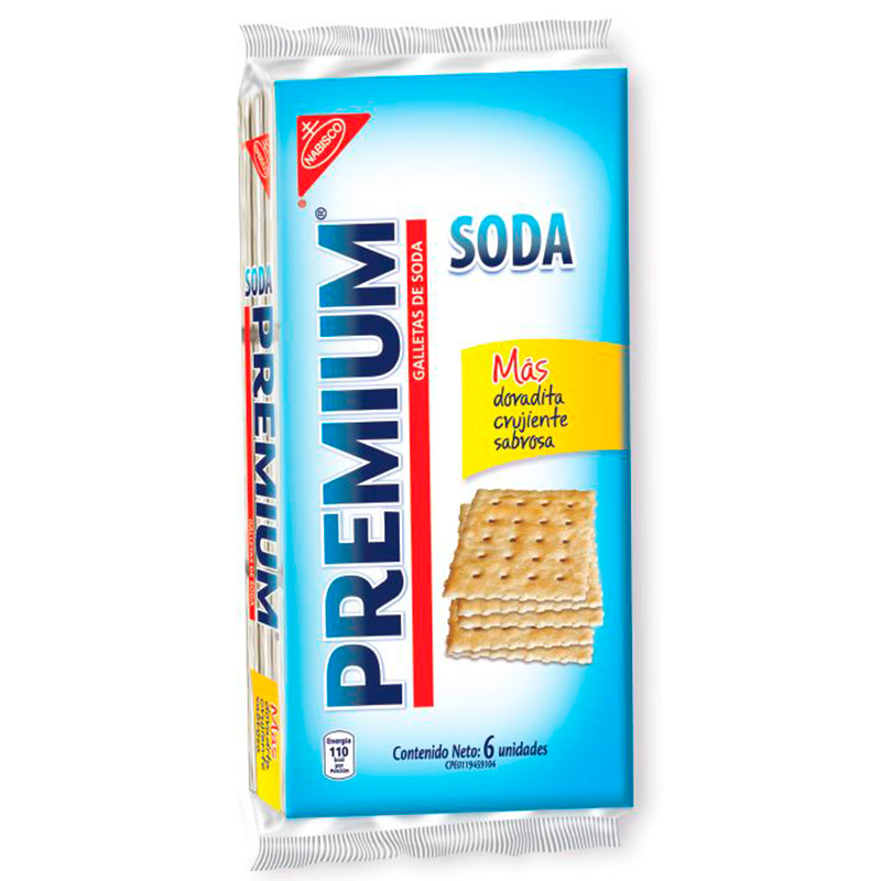GALLETAS DE SODA PREMIUM 156 GR
