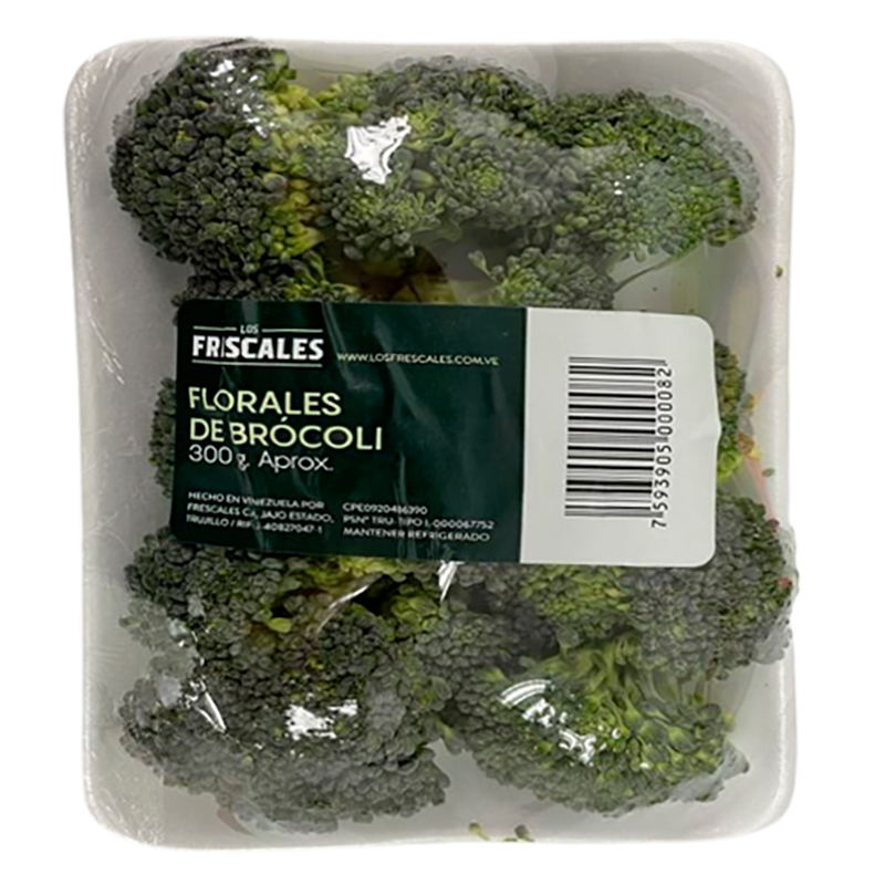 BROCOLI HIDROPONIAS LOS FRESCALES 300 GR