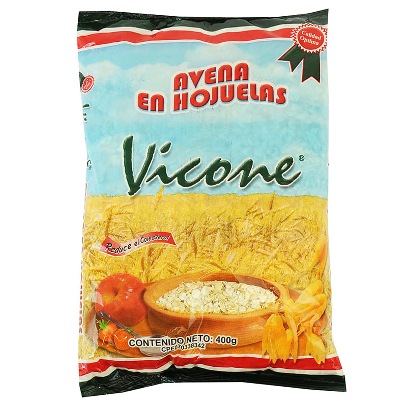 AVENA VICONE EN HOJUELAS 400 GR