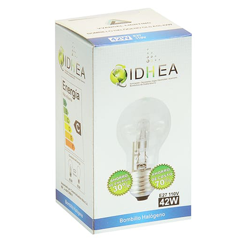 BOMBILLO HALOGENO 110V/42W IDHEA