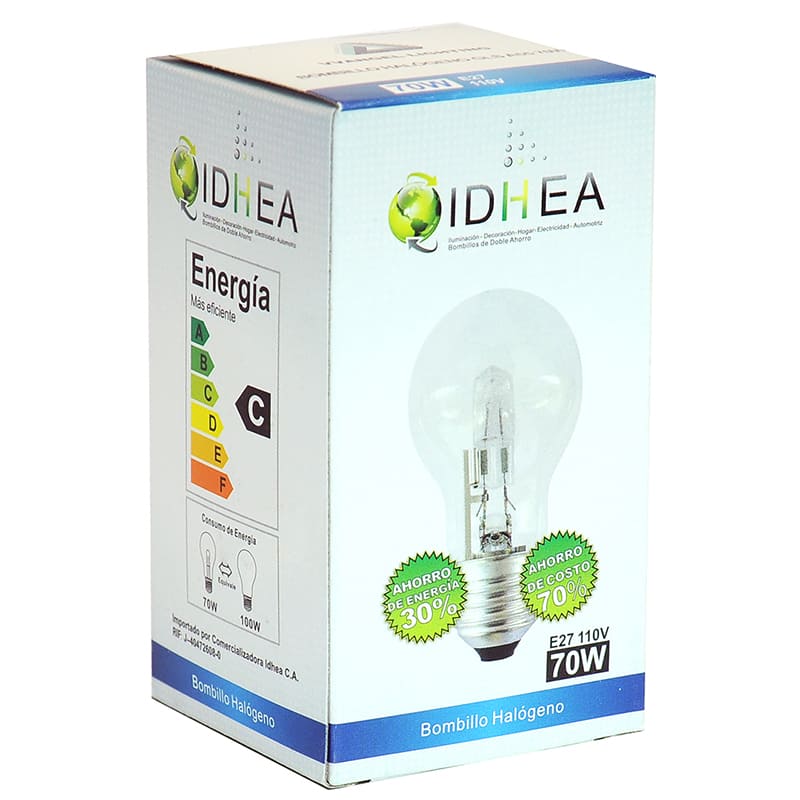 BOMBILLO HALOGENO IDHEA 70W