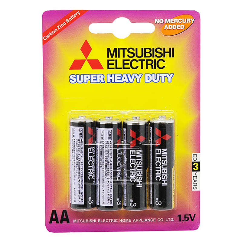 PILAS AA MITSUBISHI SUPER HEAVY DUTY 4BP 