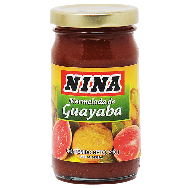 MERMELADA GUAYABA NINA 240 GR