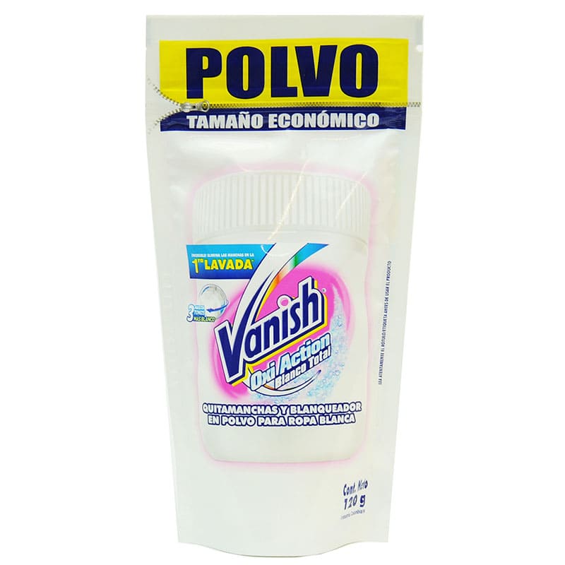 QUITAMANCHAS VANISH BLANCO GOLD BOLSA 120GR