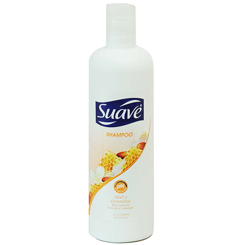 SHAMPOO SUAVE MIEL Y ALMENDRA 360 ML