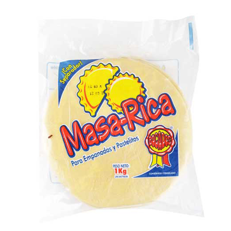 MASA PASTELITOS GRANDE BOCADOS 1K