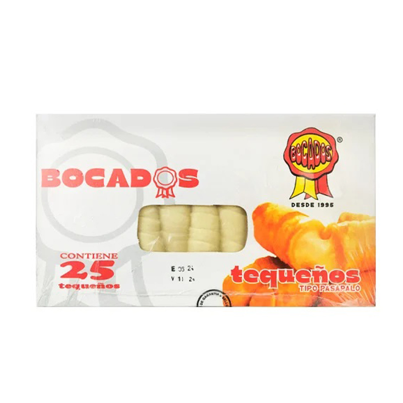 TEQUEÑOS BOCADOS 25 UND 
