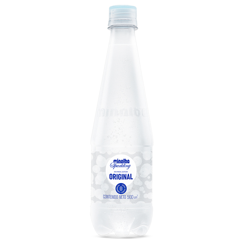 AGUA MINALBA SPARKING 500ML