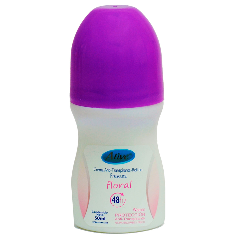 DESODORANTE ALIVE FLORAL WOMAN 50 ML