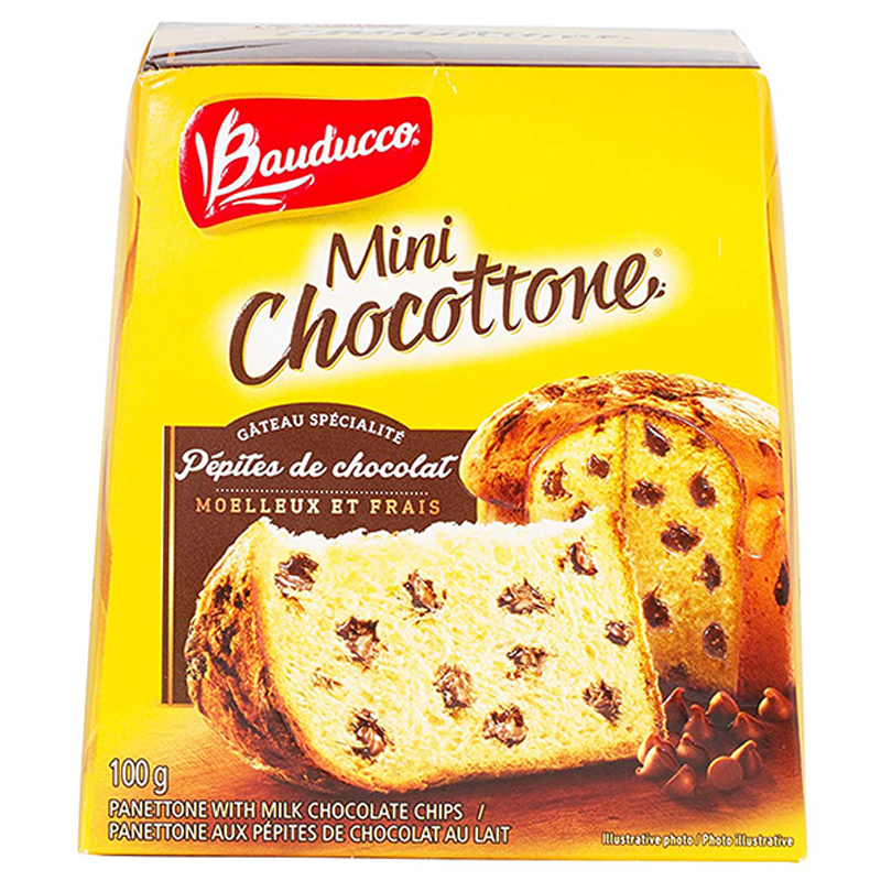 PANETTONE DE CHOCOLATE MINI BAUDUCCO 100 GR