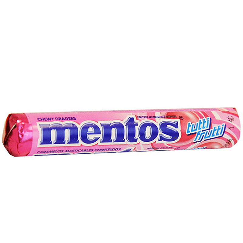 CARAMELOS MENTOS TUTTI FRUTTI