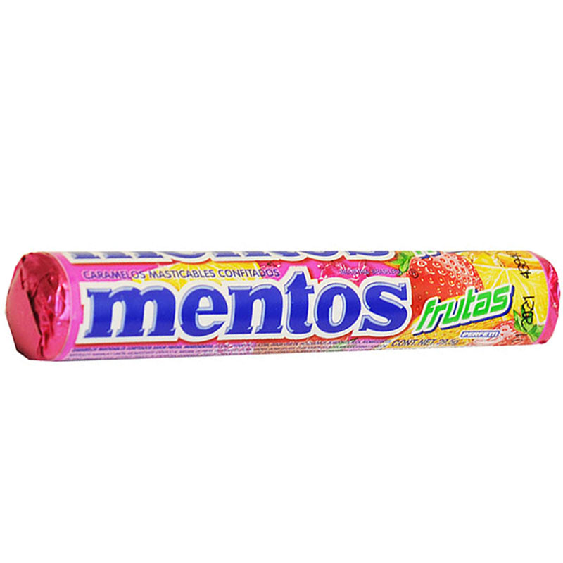 CARAMELOS MENTOS FRUTAS MIXTAS