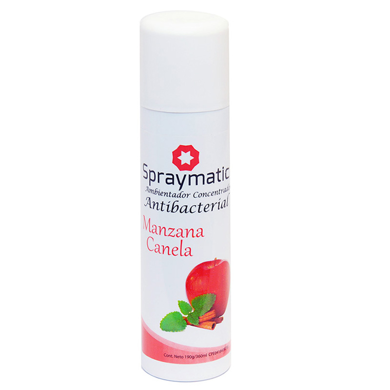 AMBIENTADOR SPRAYMATIC MANZANA Y CANELA 360 GR