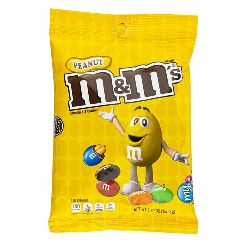 CHOCOLATE CANDIES M&M PEANUT 150.3 GR.