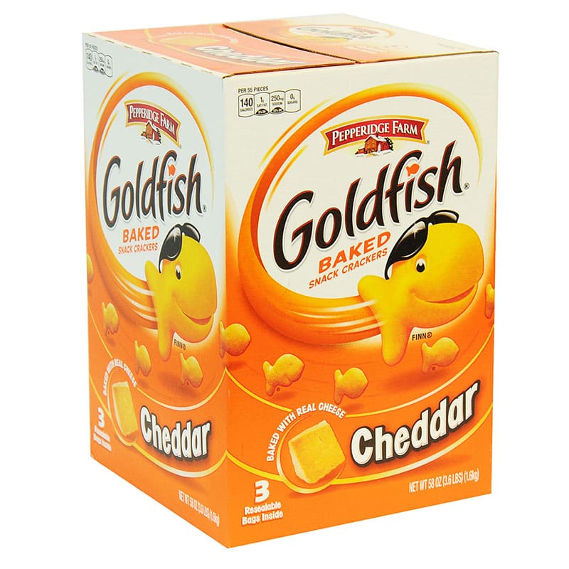 GOLDFISH SNACK PEPPERIDGE FARM 3UND 1.6K