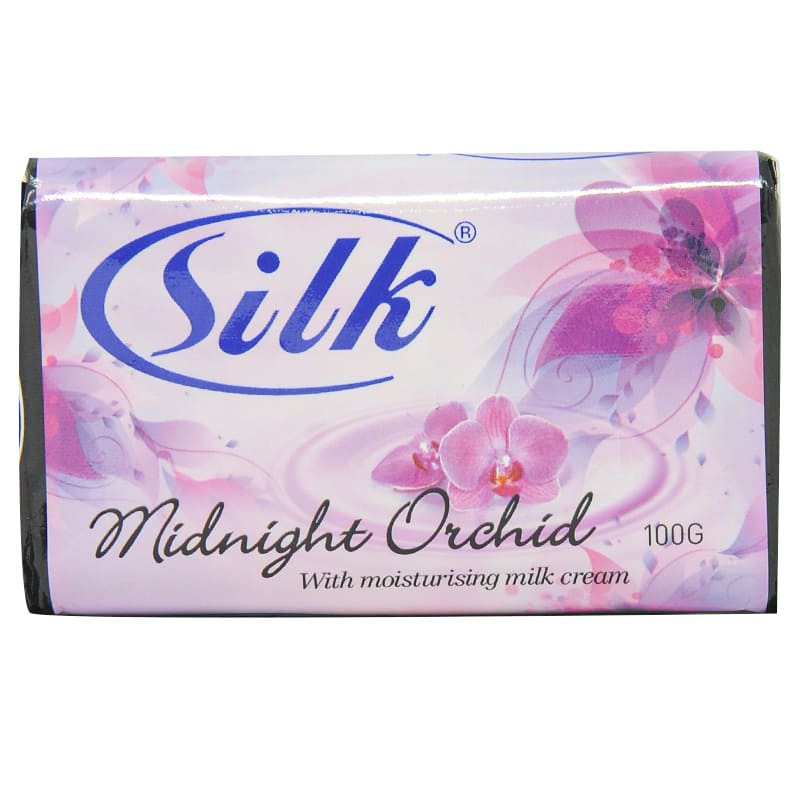JABÓN SILK ORQUÍDEA DE MEDIANOCHE 100 GR