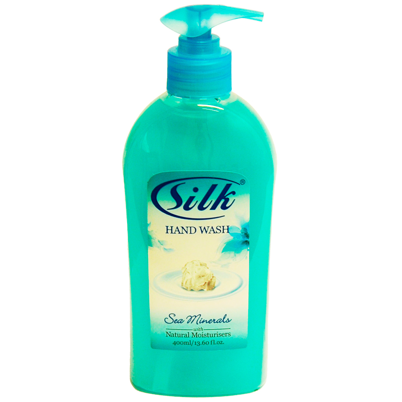 JABÓN LIQUIDO SILK PARA MANOS SEA MINERALS 400 ML