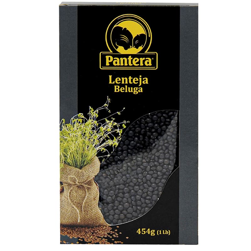 LENTEJA PANTERA BELUGA 454GR 