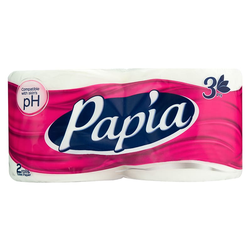 PAPEL HIGIÉNICO PAPÍA 2 ROLLOS