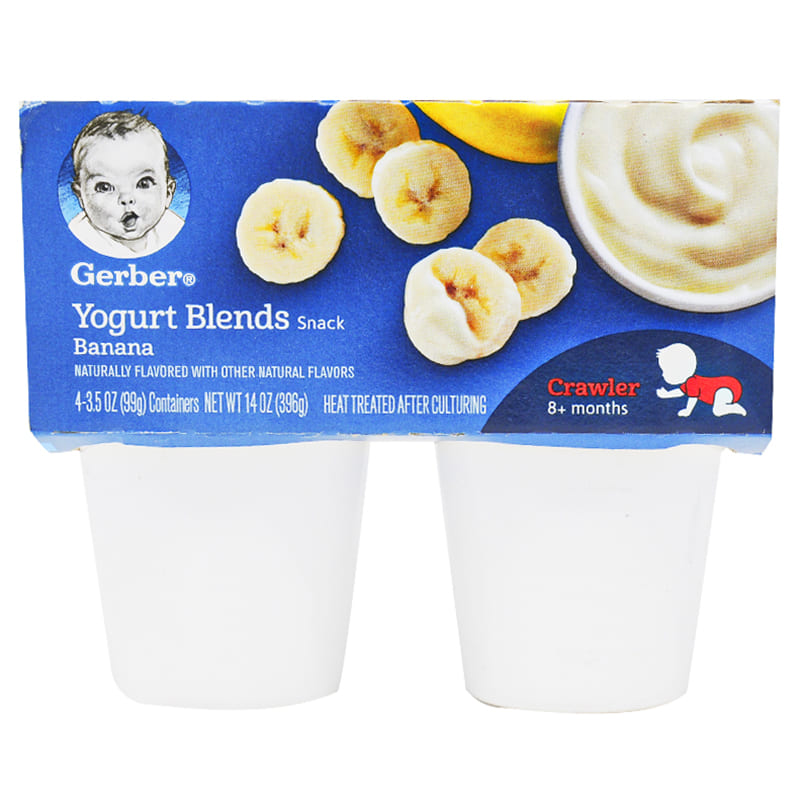 YOGURT BLENDS GERBER BANANA 396 GR
