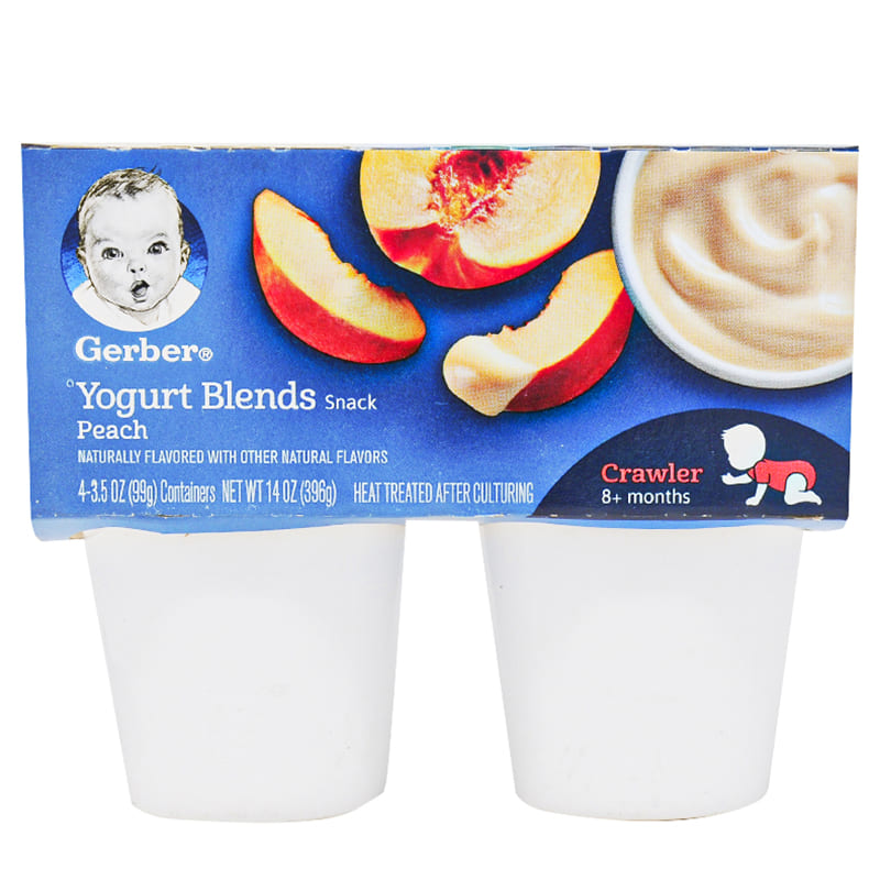 YOGURT BLENDS GERBER DURAZNO 396 GR