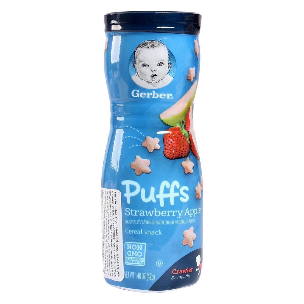 GERBER FRUIT PUFFS 42GR