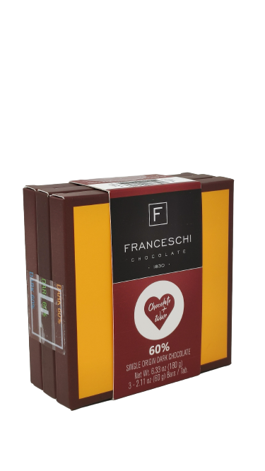 CHOCOLATE FRANCESCHI TRIO FINO 180 GR.
