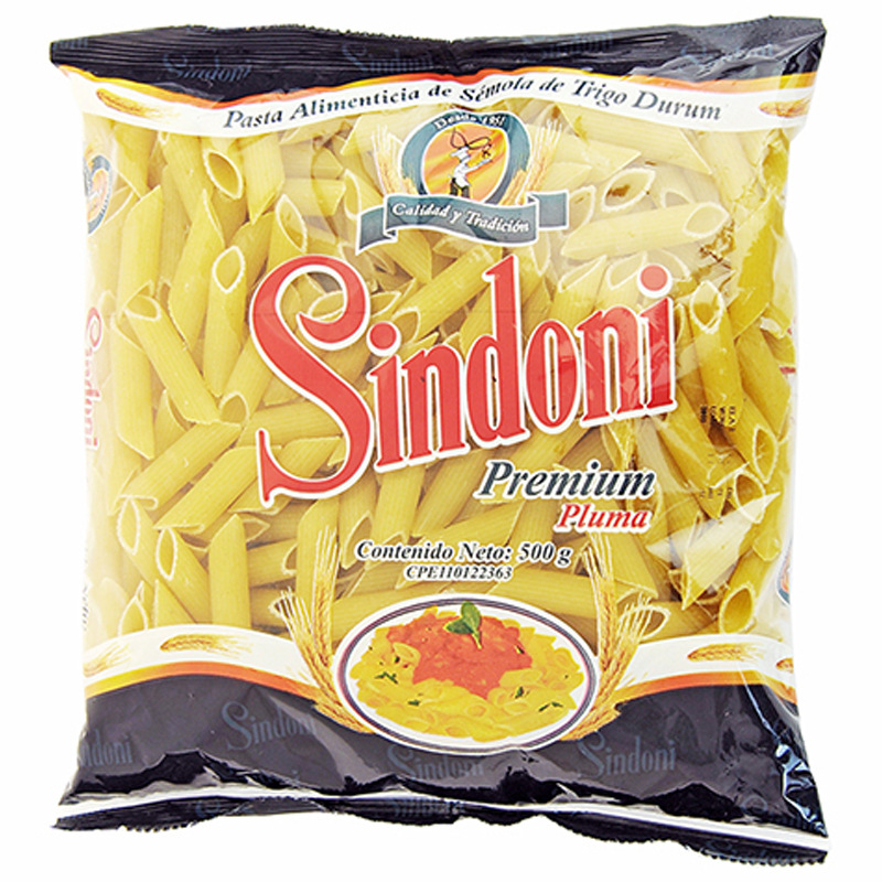 PASTA SINDONI PLUMA 500 GR