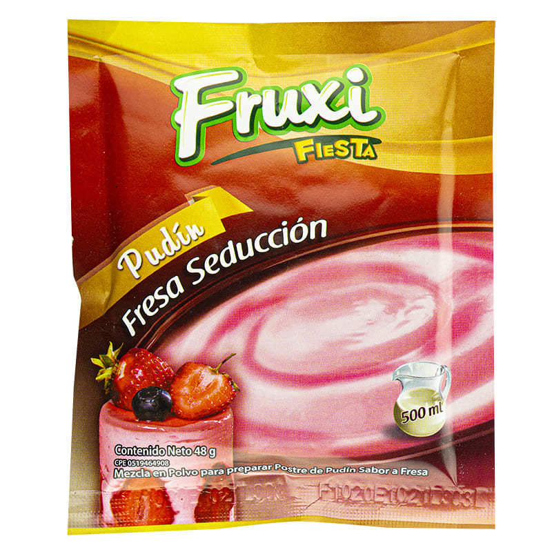 PUDIN FRUXI 48 GR FRESA