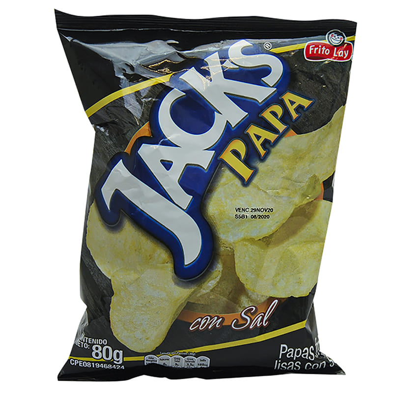 PAPAS JACKS CON SAL 80GR