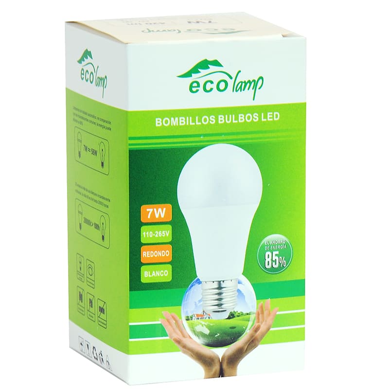 BOMBILLOS ECOLAMP BULBOS LED 7W
